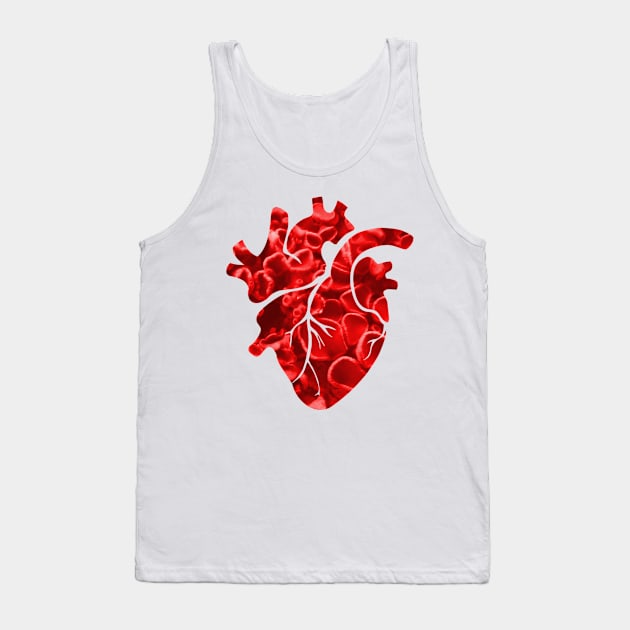 Heart Tank Top by shiro